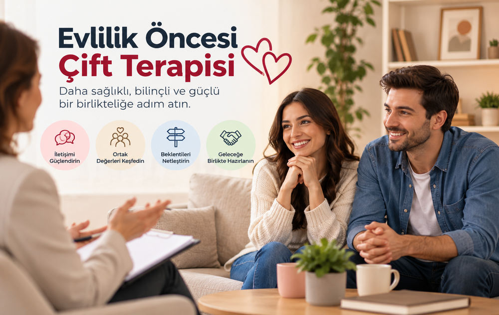 Evlilik öncesi çift terapisi ve çift danışmanlığı